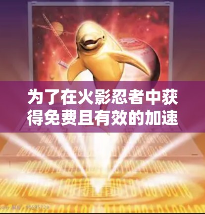为了在火影忍者中获得免费且有效的加速器，您可以按照以下步骤进行操作