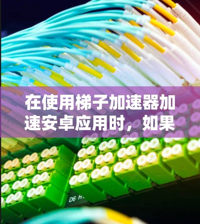 在使用梯子加速器加速安卓应用时，如果效果不佳，可能是因为以下几个原因