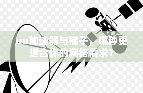 uu加速器与梯子,哪种更适合你的网络需求? uu加速器与梯子,哪种更适合你的网络需求?