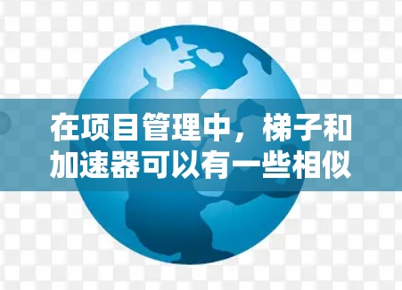 在项目管理中，梯子和加速器可以有一些相似之处，尤其是在资源管理和进度控制方面。梯子在这里可能象征着资源的管理或协调，而加速器则是用来提升或加快项目进度的方法或工具