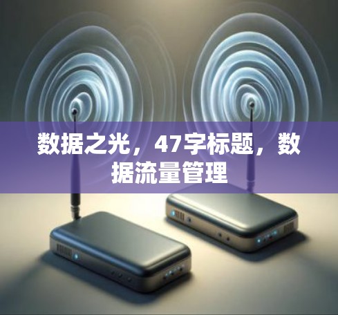 数据之光,47字标题,数据流量管理 数据之光,47字标题,数据流量管理