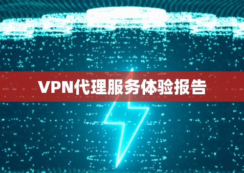 VPN代理服务体验报告