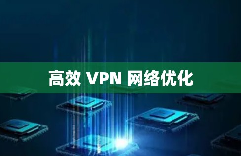 高效 VPN 网络优化 高效 VPN 网络优化