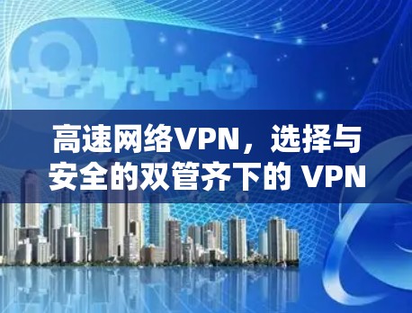 高速网络VPN,选择与安全的双管齐下的 VPN 解决方案 高速网络VPN,选择与安全的双管齐下的 VPN 解决方案