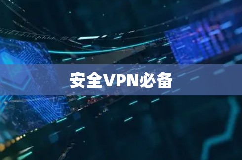 安全VPN必备 安全VPN必备