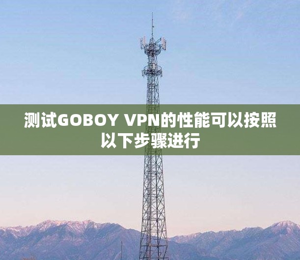 测试GOBOY VPN的性能可以按照以下步骤进行