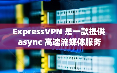 ExpressVPN 是一款提供 async 高速流媒体服务的网络VPN应用，专为苹果 iOS 设备设计。以下是其主要特点