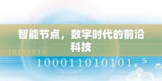 智能节点，数字时代的前沿科技