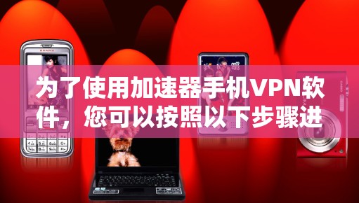 为了使用加速器手机VPN软件，您可以按照以下步骤进行